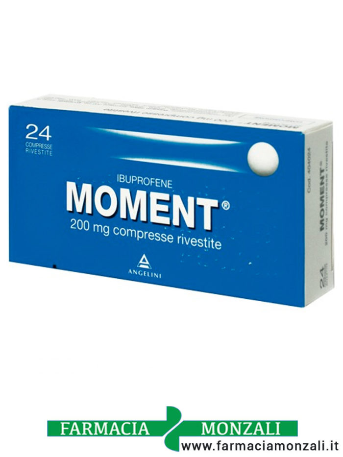 MOMENT 24pz - Ibuprofene 200mg, 24 compresse rivestite