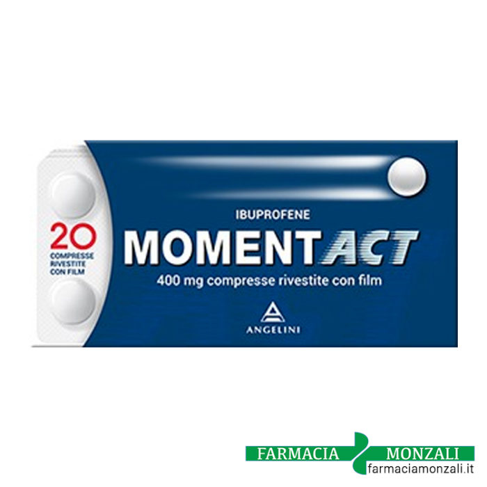 MOMENTACT 20 compresse rivestite - Ibuprofene 400mg