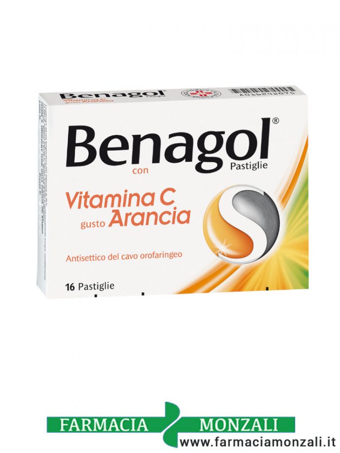 BENAGOL VITAMINA C GUSTO ARANCIA - 24 pastiglie