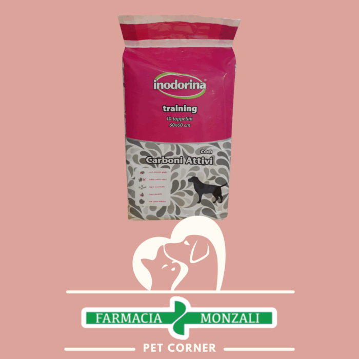 Tappetini Igienici Training Carboni per Cani 10 pz. 60x60